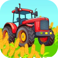 Tractor Games Kids Farm Truck